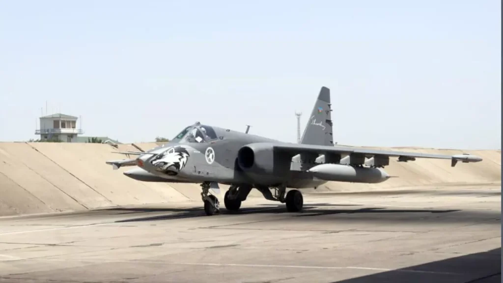 Azerbaijan's SU-25 Jet Successfully Completes First Test Flight After Turkish Upgrade