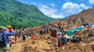 Overcoming Nature's Hurdles: Landslides Disrupt Supplies to Manipur Amid Strife